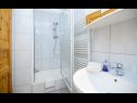 Апартаменты Modri Dragulj A1(2), A2(4), A3(4) Ражань - Шибеник Ривьера  - Апартамент - A2(4): ванная комната с туалетом