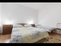Апартаменты Milans - 25m from the beach: A3(2+2), A4(2+2), A5(6+1) Ражань - Шибеник Ривьера  - Апартамент - A4(2+2): спальная комната