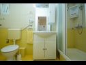 Апартаменты Marija - by the sea: A4(2+2), A5(2+2) Рогозница - Шибеник Ривьера  - Апартамент - A5(2+2): ванная комната с туалетом