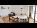 Апартаменты Tonci - by the sea: A2(4), A3(4) Рогозница - Шибеник Ривьера  - Апартамент - A2(4): спальная комната