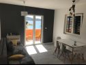 Апартаменты Delfin - sea view: A3(2+2), A4(2+2) Шепурине (Остров Првиć) - Шибеник Ривьера  - Апартамент - A3(2+2): гостиная