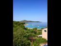 Апартаменты Delfin - sea view: A3(2+2), A4(2+2) Шепурине (Остров Првиć) - Шибеник Ривьера  - вид