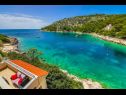 Дома дял отдыха Silva - with pool and great view: H(7) Залив Стивашница (Ражань) - Шибеник Ривьера  - Хорватия - пляж