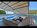 Дома дял отдыха Peros - heated pool: H(8) Залив Стивашница (Ражань) - Шибеник Ривьера  - Хорватия - открытый бассейн