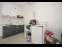 Апартаменты Slava - cosy apartments for 2 person: A5 - crni (2), A4 - zeleni (2) Водице - Шибеник Ривьера  - Апартамент - A5 - crni (2): кухня