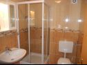 Апартаменты Maca - seaview & private parking: A1(2+1), A2(3+1), A3(3+2), SA4(2), A5(3+1), A6(3+2), SA7(2) Заблаче - Шибеник Ривьера  - Апартамент - A3(3+2): ванная комната с туалетом