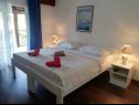 Апартаменты Primo - sea view: A1(2+1), A2(4), A3(4), A4(3+1) Залив Банье (Рогач) - Остров Шолта  - Хорватия - Апартамент - A3(4): спальная комната