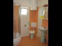 Апартаменты Gana - 50 M from the sea : A1(5) Маслиница - Остров Шолта  - Апартамент - A1(5): ванная комната с туалетом