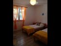 Апартаменты Gana - 50 M from the sea : A1(5) Маслиница - Остров Шолта  - Апартамент - A1(5): спальная комната