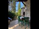 Дома дял отдыха Sunce - relaxing & quiet: H(2+2) Маслиница - Остров Шолта  - Хорватия - камин