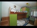 Апартаменты Ivica - parking: A1(4+2), A2(4+1) Каштель Гомилица - Ривьера Сплит  - Апартамент - A1(4+2): спальная комната