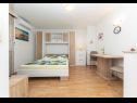 Апартаменты Niko - modern: SA1(2), A2(2+2), A3(2+2), A4(4+2) Каштель Лукшич - Ривьера Сплит  - Студия- апартамент - SA1(2): спальная комната