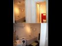 Апартаменты Miro - modern: A1-prizemlje (4+2), A2 desni(3+2), A3 lijevi(3+2) Сплит - Ривьера Сплит  - Апартамент - A3 lijevi(3+2): ванная комната с туалетом