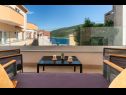 Апартаменты Lux 1 - heated pool: A1(4), A4(4) Марина - Ривьера Трогир  - терраса