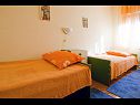 Апартаменты Sanda - 10 M from the beach : A1(6+1), A2(6+1) Трогир - Ривьера Трогир  - Апартамент - A2(6+1): спальная комната