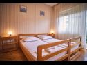 Апартаменты Ivan - close to the sea: A1(8+1), A2(2) Винишче - Ривьера Трогир  - Апартамент - A1(8+1): спальная комната