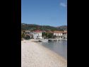 Дома дял отдыха Dinko - 20 m from sea: H(4+1) Винишче - Ривьера Трогир  - Хорватия - пляж