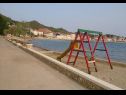 Дома дял отдыха Villa Jadran - 10 m from beach: H(6+2) Преко - Остров Углян  - Хорватия - пляж