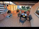 Апартаменты Julija - big terrace and grill A1 Asy(4) Бибинье - Задар Ривьера  - терраса
