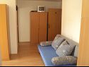 Апартаменты Ivan - 300 m from sea: A3(2), A4(2), SA5(2), A6(2) Нин - Задар Ривьера  - Апартамент - A4(2): гостиная