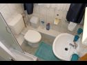 Апартаменты Ivan - 300 m from sea: A3(2), A4(2), SA5(2), A6(2) Нин - Задар Ривьера  - Апартамент - A4(2): ванная комната с туалетом