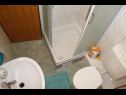 Апартаменты Ivan - 300 m from sea: A3(2), A4(2), SA5(2), A6(2) Нин - Задар Ривьера  - Апартамент - A4(2): ванная комната с туалетом