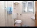 Апартаменты Mari - 100 m from beach: A1(4), A2(4) Петрчане - Задар Ривьера  - Апартамент - A1(4): ванная комната с туалетом