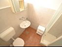 Апартаменты Velebit - 130m to the beach: A1(5+1), A2(7) Стариград-Пакленица - Задар Ривьера  - Апартамент - A2(7): ванная комната с туалетом