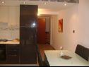 Апартаменты Darko - 30 m from beach : A2(3+1), A4(3), SA5(3) Сукошан - Задар Ривьера  - Апартамент - A2(3+1): кухня и столовая