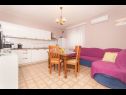 Апартаменты Dama - 10 m from beach: A1(6+1) Сукошан - Задар Ривьера  - Апартамент - A1(6+1): кухня и столовая