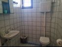 Комнаты Mat - 300 m from sea: R1(2), R3(3), R4(3) Вир - Задар Ривьера  - Количество людей - R3(3): ванная комната с туалетом