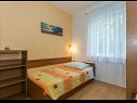 Апартаменты Petar - 50 m from sea: A1(4+2) Задар - Задар Ривьера  - Апартамент - A1(4+2): спальная комната