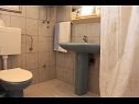 Апартаменты и комнаты  Jagoda - comfy and cozy : A1 Lijevi (3+2), A2 Desni (3+2), R1(4) Задар - Задар Ривьера  - Апартамент - A2 Desni (3+2): ванная комната с туалетом