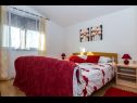 Апартаменты Suza - relaxing & beautiful: A1(2+2), A2(4+2) Задар - Задар Ривьера  - Апартамент - A1(2+2): спальная комната
