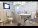 Апартаменты Suza - relaxing & beautiful: A1(2+2), A2(4+2) Задар - Задар Ривьера  - Апартамент - A1(2+2): ванная комната с туалетом