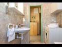 Апартаменты Suza - relaxing & beautiful: A1(2+2), A2(4+2) Задар - Задар Ривьера  - Апартамент - A2(4+2): ванная комната с туалетом