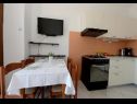 Апартаменты Ankica - 150 m from beach: A1(2+2), A2(5), A3(4+1), A4(2+2) Задар - Задар Ривьера  - Апартамент - A2(5): кухня и столовая