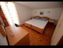 Апартаменты Ankica - 150 m from beach: A1(2+2), A2(5), A3(4+1), A4(2+2) Задар - Задар Ривьера  - Апартамент - A2(5): спальная комната