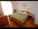 Апартаменты Ankica - 150 m from beach: A1(2+2), A2(5), A3(4+1), A4(2+2) Задар - Задар Ривьера  - Апартамент - A4(2+2): спальная комната