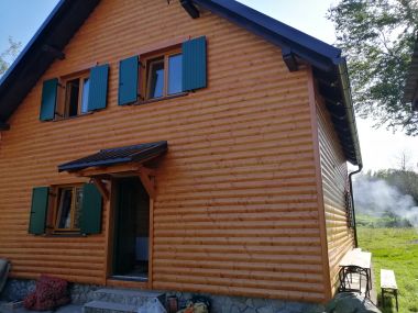 Дома дял отдыха Laura - wooden house: H(4+2) Дрезница  - Континентальная Хорватия - Хорватия