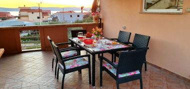 Апартаменты Julija - big terrace and grill A1 Asy(4) Бибинье - Задар Ривьера 