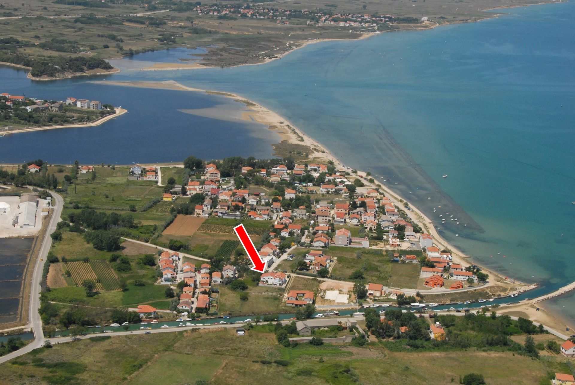 Апартаменты Branko - 150m from the sea: SA2(2) Нин - Задар Ривьера 